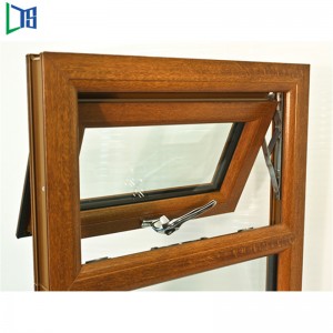 As2047 Caighdeán Liathbhán Bán / Dubh Alúmanam Oscailte Amach Gloiniú fuinneoige nó dúbailte fuinneoige