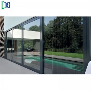 Doirse Gairmiúil Cruthúnas Púdair Gairmiúla Brataithe agus Cruthúnas Teas Cruthúnas Alúmanaim Teasa