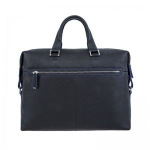 18SG-6817F Fir Leechee Fíor-Leathar Glúine Mála Gnó le Mála Póca