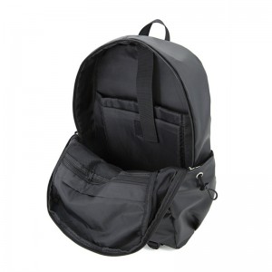 19SC-7927D dath dubh fir-stíl ócáideach gnó ag taisteal backpack glúine uiscedhíonach
