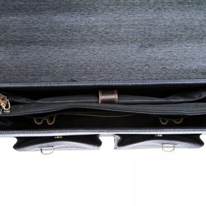 17SG-6549D Dearadh fíor-mhála do mhála leathair gnó na bhfear leathair do ghnó na bhfear