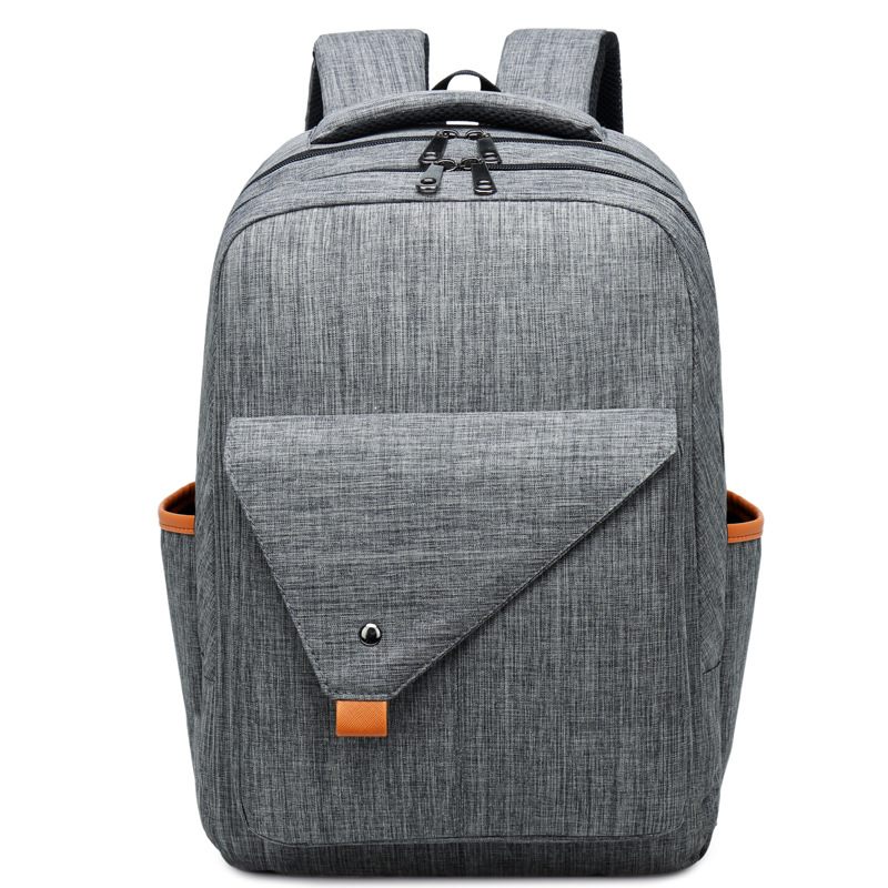 HD0823 - Díolacháin Aliexpress te Grey Backpack Taistil uiscedhíonach Canbhás