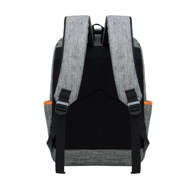 HD0823 - Díolacháin Aliexpress te Grey Backpack Taistil uiscedhíonach Canbhás