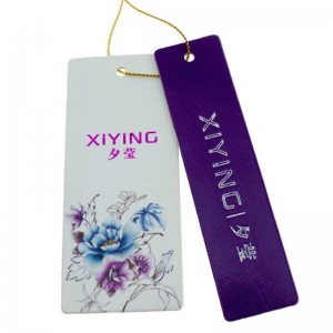 Lipéad éadaigh faisin cruthaitheach hangtag Saincheap déanta 6