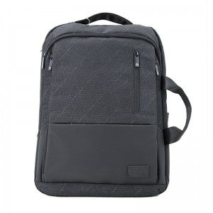 19SA-7842M Teacht nua Dual feidhmeanna cúltaca ríomhaire glúine Nilon ríomhaire Backpack le láimhseáil inchomhshóite go briefcase