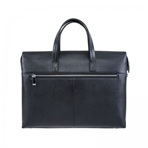 18SG-6820F ríomhaire glúine den scoth scoth OEM gnó tote briefcase leathair fíor do na fir