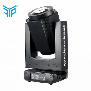 Rátáil IP65 atá frithsheasmhach in uisce DMX512 350w17R bhíoma an stáitse ag gluaiseacht, léiríonn imeacht deas amuigh faoin aer éifeacht