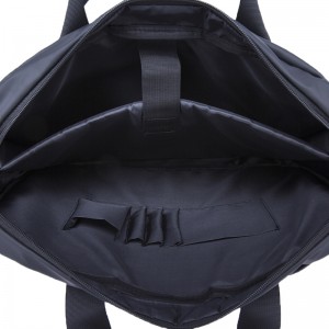 18SG-7341D Fir málaí oifige briefcase comhdháil mhála comhdhála mála mórdhíola níolón clasaiceach doiciméad níolón cáipéis faisnéise