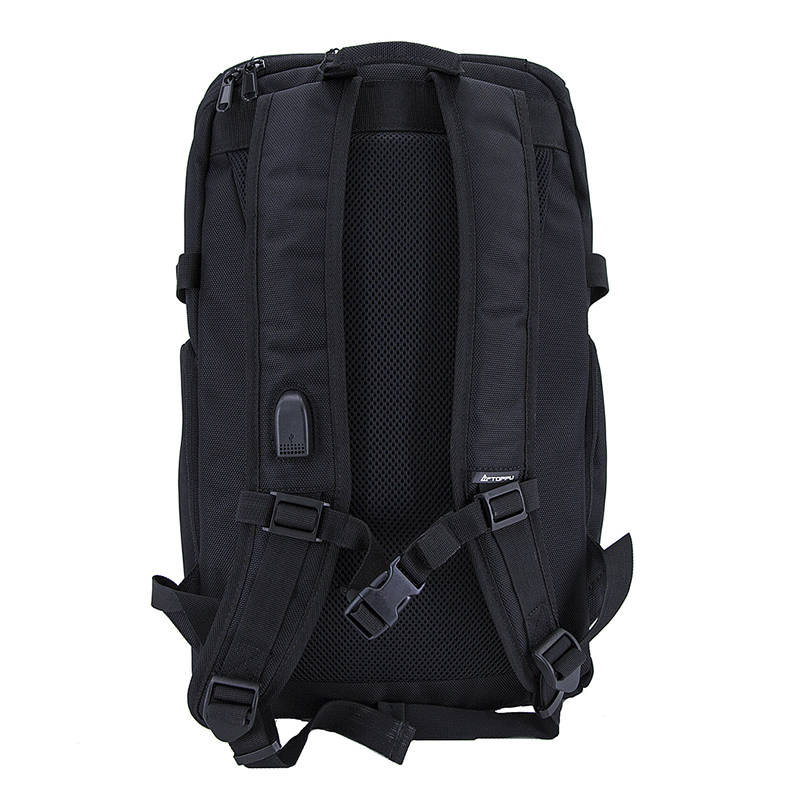 18SA-7444M taithí níolón mhonarcha cáilíochta usb mhuirearú backpack