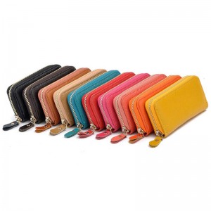 HD0827 - Sealbhóir Leathar Príomh-PU Saincheaptha Car Leathar le 6 Eochair Hooks