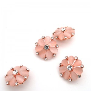 Accessories Éadaigh Faisin Cnaipí cóta dearthóra Rhinestone 5