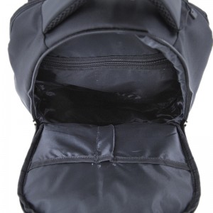 18SA-7476D Faisean Trendy Pacáiste Leabhar Coláiste na hOllscoile Duibhe Backpack Backpack Ríomhaire Backpack Ríomhaire