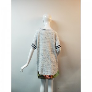 SOLAS GRAY V-NECK CARDIGAN RLWS0037F