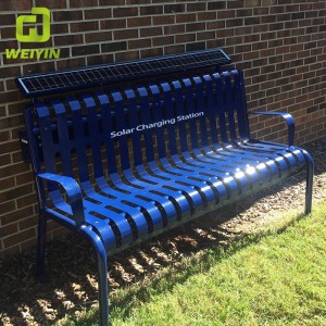 Binse Miotail Fón Póca Cumhachta Solar do Pháirc Allamuigh