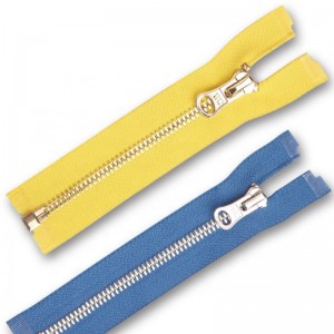 chríochnaigh zipper miotail foirceann zip miotail chríochnaithe agus foirceann oscailte dhá bhealach 3