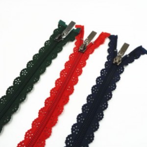 Zipper níolón lása íogair agus faiseanta 6