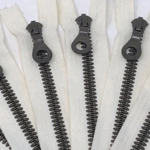 Faisean Dúnta Zipper Plaisteacha Faisean Dúnta RIRI Fiacla péinteáilte Auto-loc le tarraingt eochairphoill 9