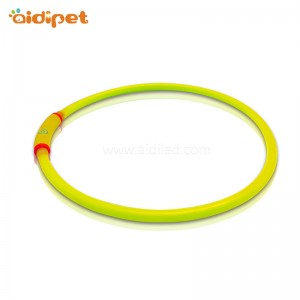 Madra Gealánach Ábhar faoi stiúir Collar Bog TPR USB Gearradh Madra Super Reedable Madraí Gearradh le Méid Éagsúla go Fit Pups