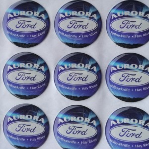 Decal 3d priontáilte saincheaptha criostail, lipéad glóthach trédhearcach polúireatán atá brataithe, greamáin Epoxy pu resin domed do charr