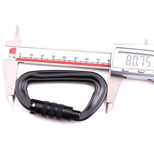 Carraig Hook Allamuigh dreapadóireachta campáil príomh-ghlas carabiner ilfheidhmeach cnó sléibhteoireacht hook sléibhteoireacht búcla luas faoin aer trealamh scaoilte glas sábháilteachta poll probing d-cineál scriú príomh-eit...