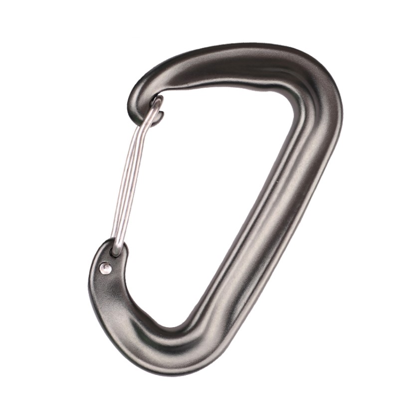 Carraig Hook Allamuigh dreapadóireachta campáil príomh-ghlas carabiner ilfheidhmeach cnó sléibhteoireacht hook sléibhteoireacht búcla lasmuigh ghabháil tapaidh trealamh titim ghlas glas sábháilteachta d-cineál scriú glas glas eitlíochta cóimhiotal alúmanaim