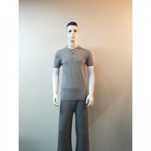 GRAY POLO RLMTS0001F