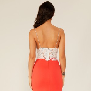 Ardchaighdeán Seacht Chiffon Ruffle Mná na mBan le V Ardchaighdeáin do Mhná