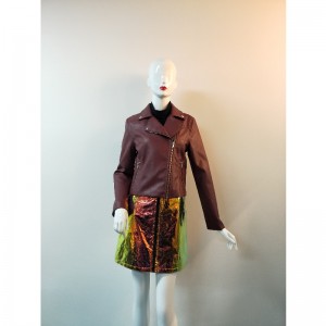 BEICoir PU BURNUNDY JACKET RLWPJ0027N