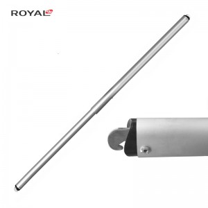 Píob Agus Crosaire Teileascópacha a Dhréachtú 2-3 '