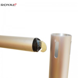 Píob Agus Crosaire Teileascópacha a Dhréachtú 2-3 '