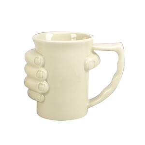 Mug criadóireachta múnlaithe 3D Bronntanais Chruthaitheacha do Chorn Caife Mug