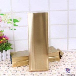 Caife scragall saincheaptha agus mála tae le taobh gusset 8oz 12oz 16oz 32oz