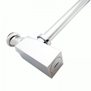 Gaiste buidéal doirteal buidéal práis chrome