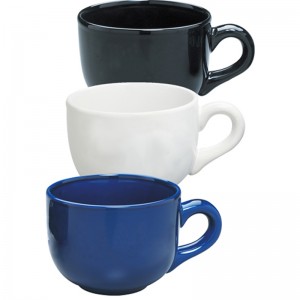 bialann poirceallán criadóireachta nua cearnógach bán bán / mug caife só poircealláin mhín