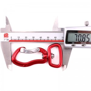 Hook Allamuigh dreapadóireachta campáil príomh ghlais Cruach dhosmálta slat earraigh carabiner ilfheidhmeach carabiner lasmuigh ghabháil ghasta trealamh titim ghlas glas sábháilteachta le cromáin ainmhithe clips fáiscíní madra...