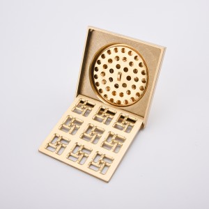 Draein sliotán éadomhain cithfholctha i urlár coincréite