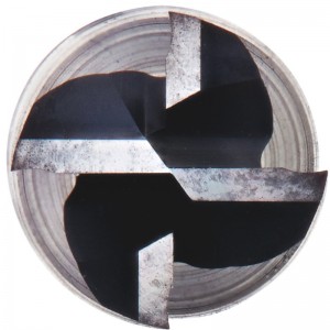 Muileann Deireadh Carbide Préimh Sholadach, Brataithe ALTiN, 4 Trastomhas, 1/4 \