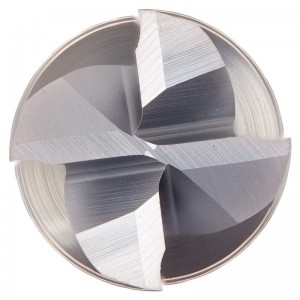 Muileann Deireadh Soladach Carbide, AlTiN Brataithe, 4 Fliúit, 3/8 \