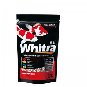 lure iascaireachta saincheaptha d'ardchaighdeán agus mála pacáistithe bia d'éin d'ainmhithe