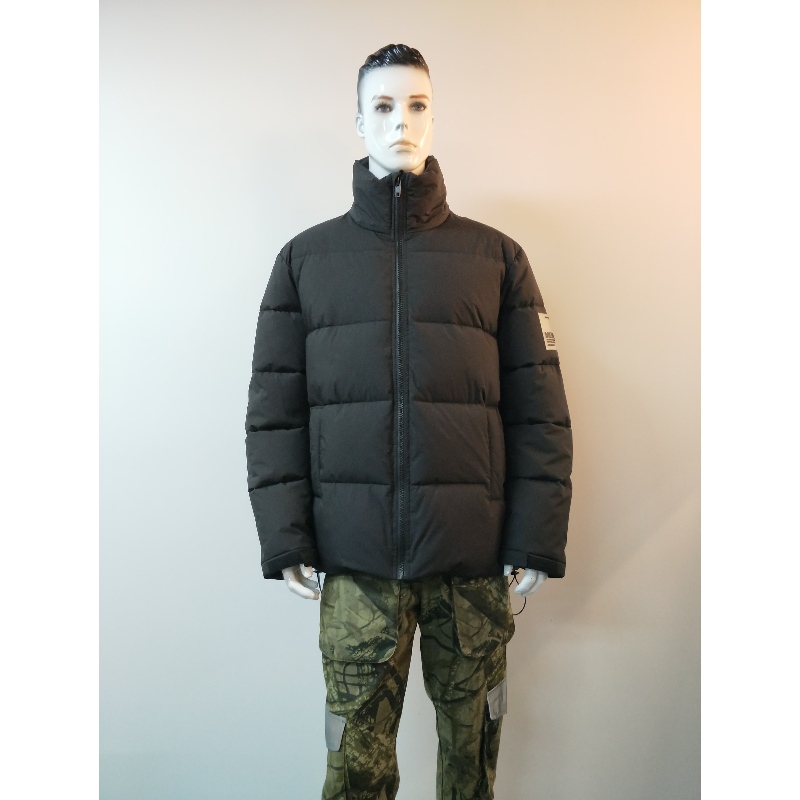 BLACK PUFFER JACKET RLMPC0018N