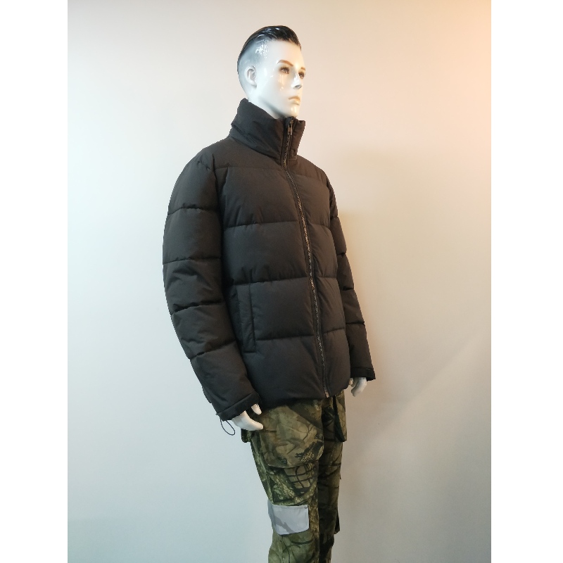 BLACK PUFFER JACKET RLMPC0018N