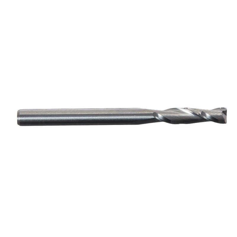 Préimh Deireadh Soladach Carbide End Mill, 2 Fliúit, 1/8