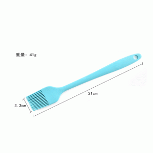 Scuab bia comhtháite Scuab silicone teocht ard resistant Scuab scuab barbeque scuab bácáil uirlis silicone