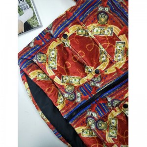 CÓSTA PUFFER PRINTED DE CHLÓRAITHE RLWC0002