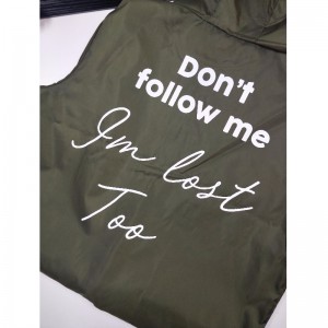 KHAKI LADIES 'WINDBREAKER RLWWJ0007