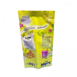 Mála pacáistithe púdar níocháin / pacáistiú glantach níocháin / pacáil phúdair phlaisteacha