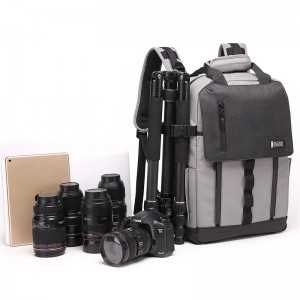 Díol is Fearr Diat BRTSM21 Mála ceamara glúine uiscedhíonach ceamara digiteach ilfheidhmeach agus backpack Tripod