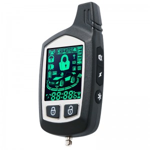 Grabbers cód dé-ghluaisteán feithiclí dhá bhealach LCD agus iontráil iargúlta