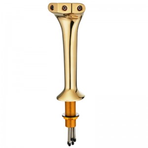 Prás Beoir Práis Baile-brewed Túr Beoir Le hAon / Dhá / Trí / Ceithre Poll Chrome Plating Beoir Uirlis Brewing Accessories Dea-Cháilíocht