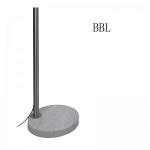 Lampa urláir Bow le bonn marmair